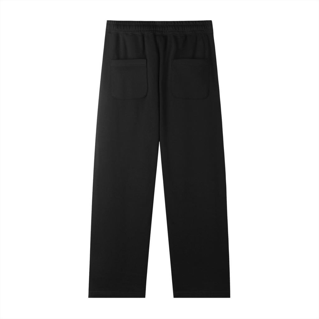 No Cuff Essential Straight-Leg Sweatpants