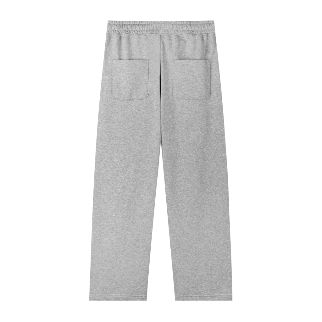 No Cuff Essential Straight-Leg Sweatpants